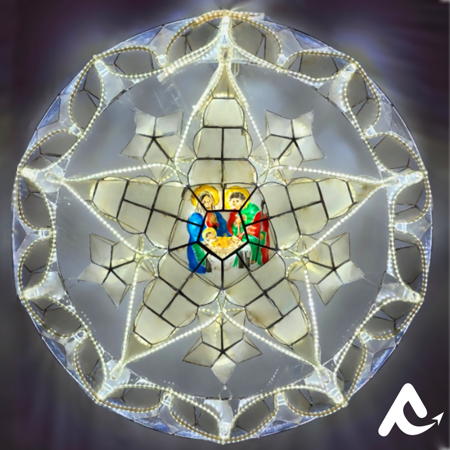 AVCL 017 Native Led Christmas Lantern Parol Export Quality