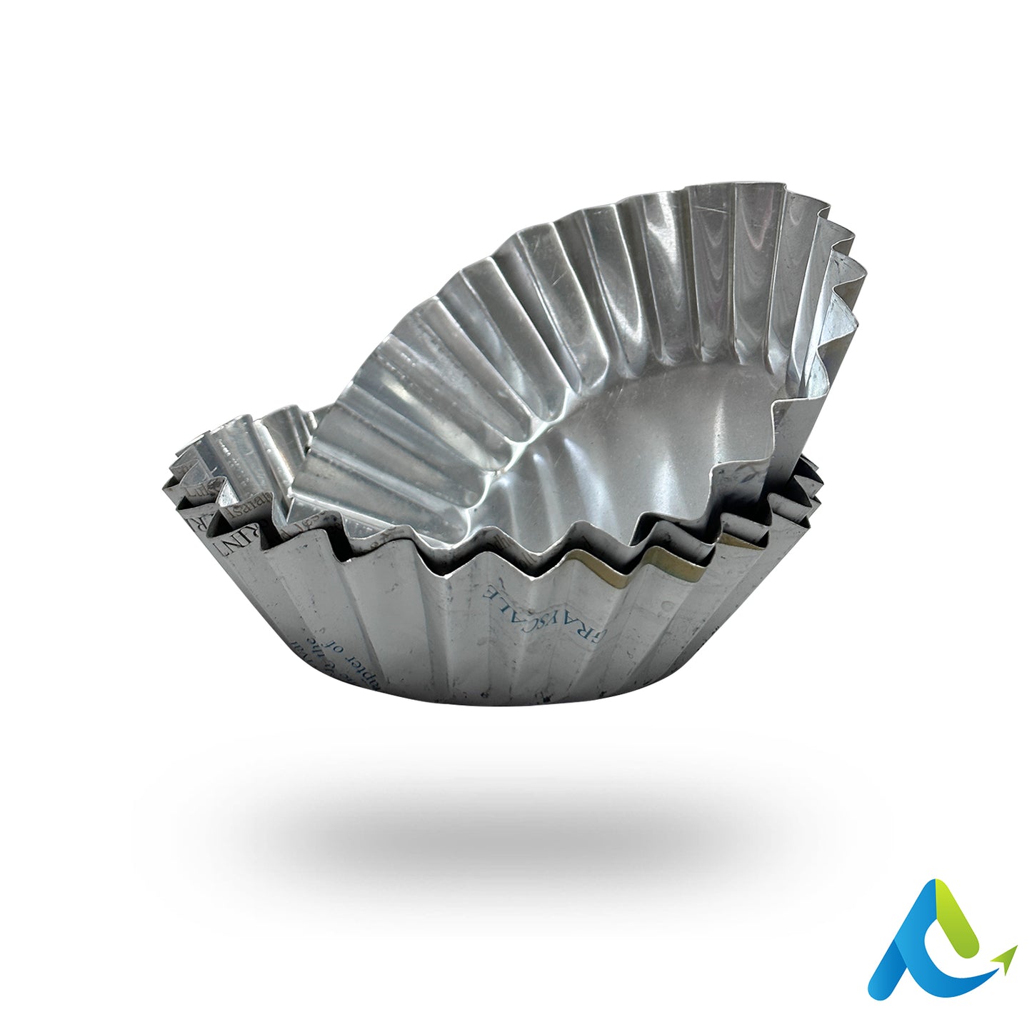 Sponge Cake Molder (12pcs) Tart Molder Muffin Cupcake Mini Pan Size #4.5