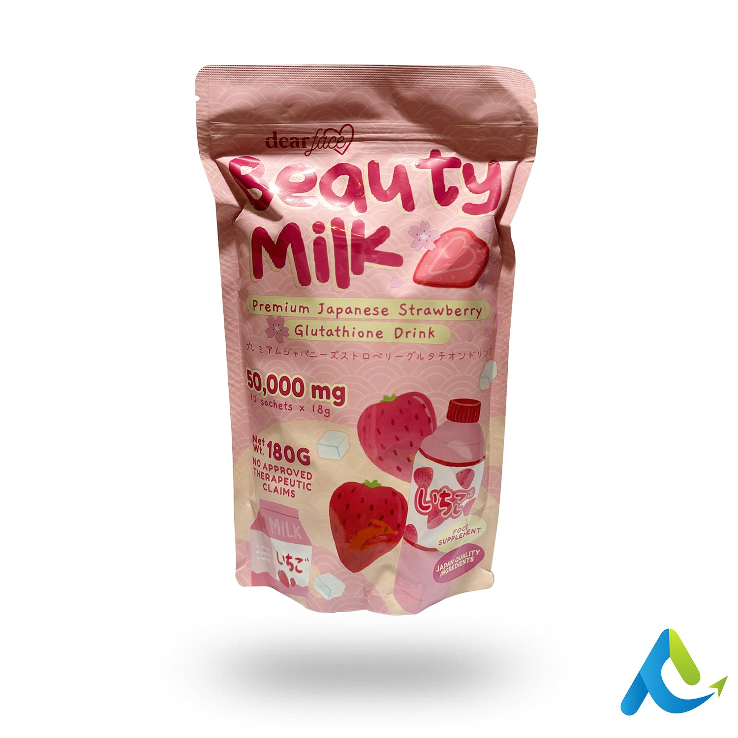 Beauty Milk Premium Japanese Strawberry Glutathione Drink Beauty Milk Premium Japanese Strawberry Glutathione Drink