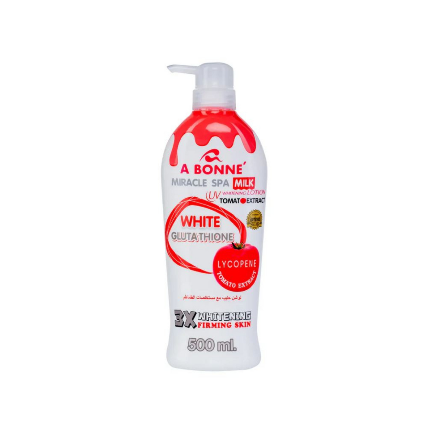 A Bonne Miracle Spa Milk UV Whitening Lotion 500ml