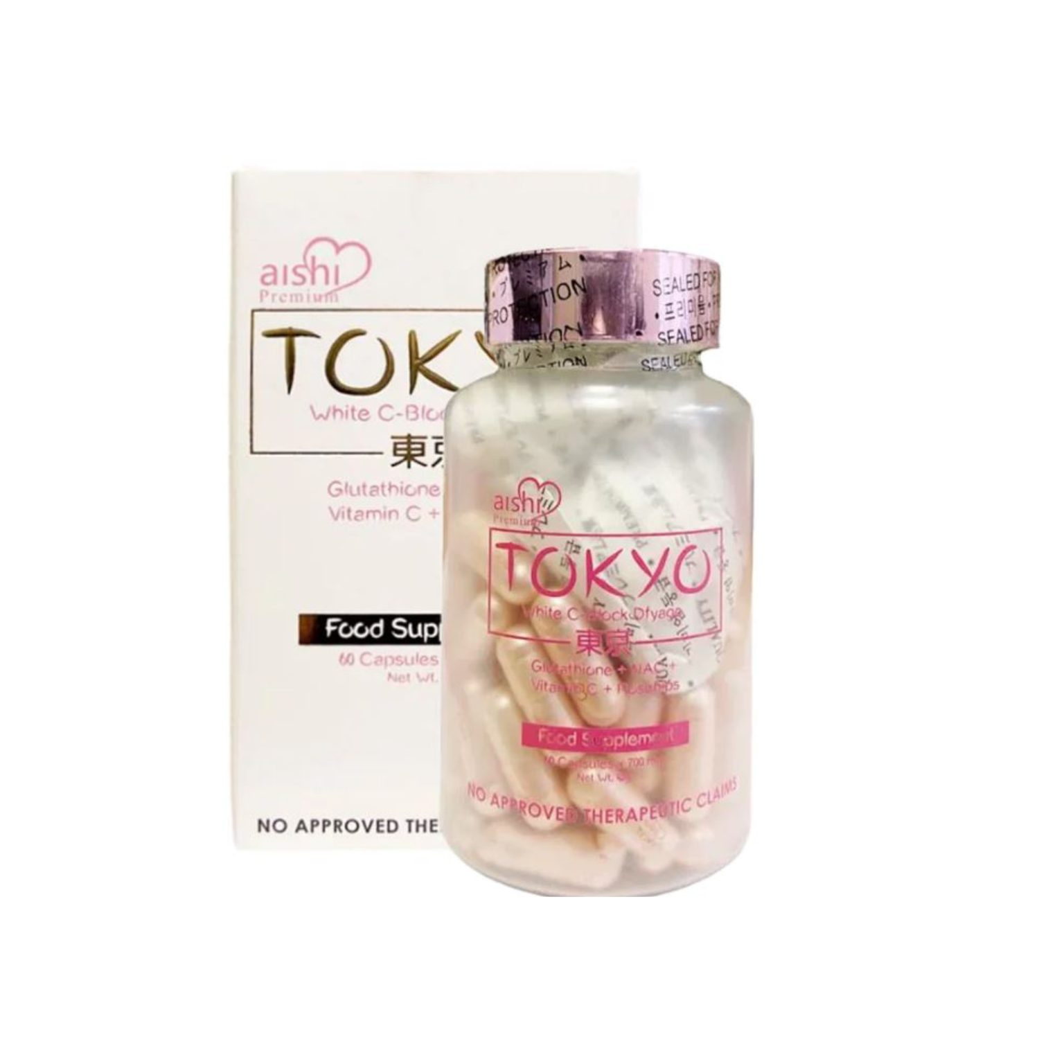 tokyo white glutathione Aishi Premium Tokyo White C-Block Dfyage – avica.com