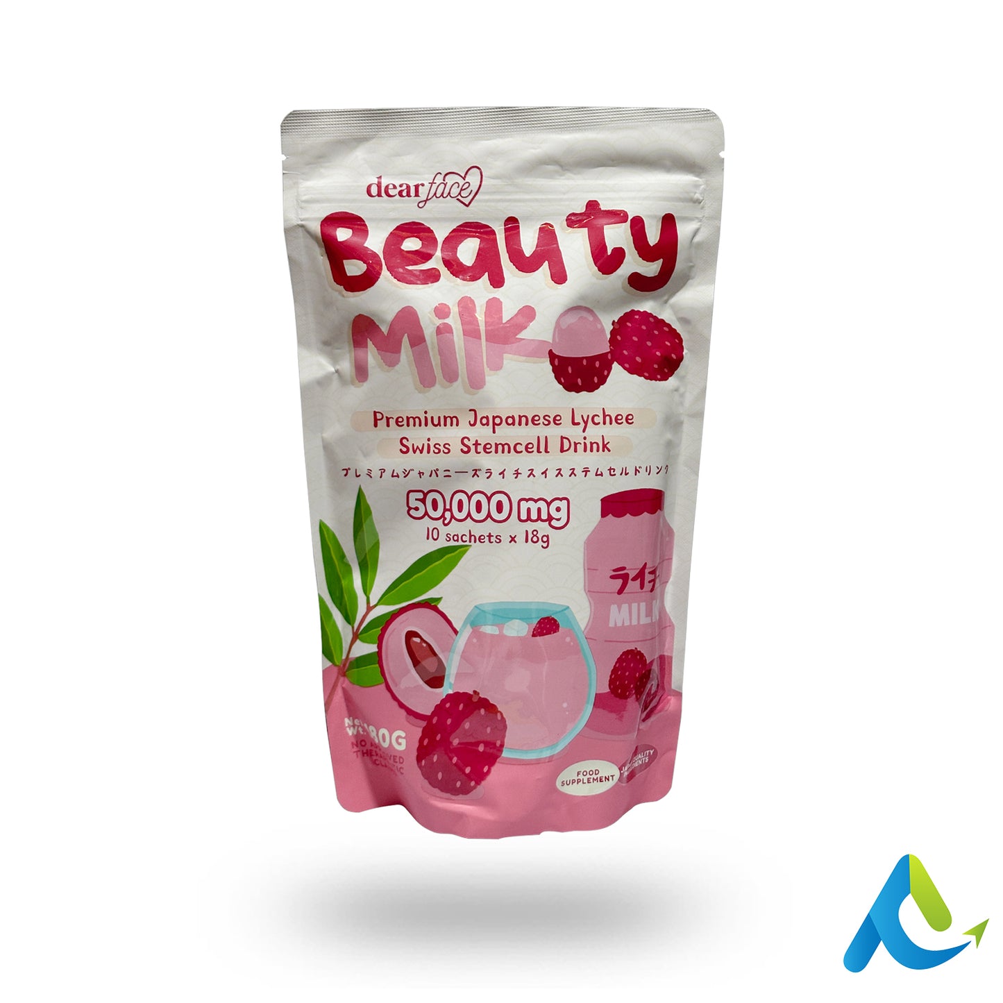 Beauty Milk Premium Japanese Lychee Swiss Stemcell Drink