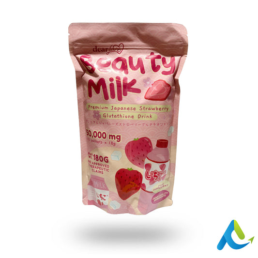 Beauty Milk Premium Japanese Strawberry Glutathione Drink