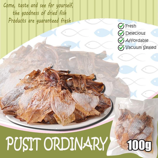 Pusit (Ordinary)/ Pusit Lapad Dried Fish
