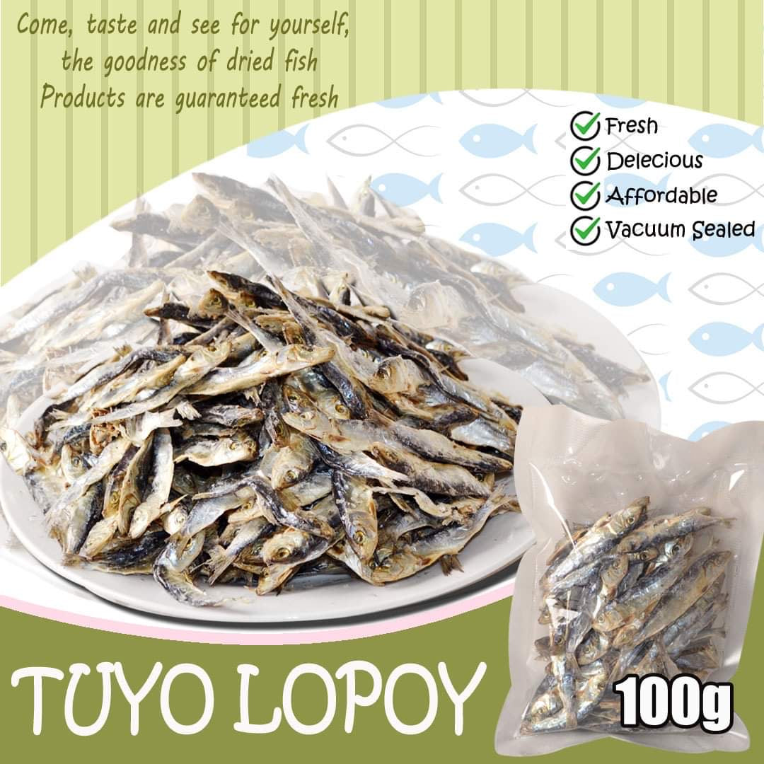 Dried Fish Tuyo Lupoy w/ vacuum seal